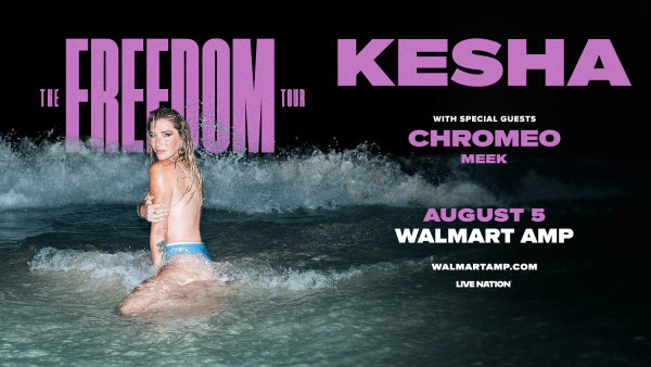 Win Tickets to see Kesha at the Walmart Amp!