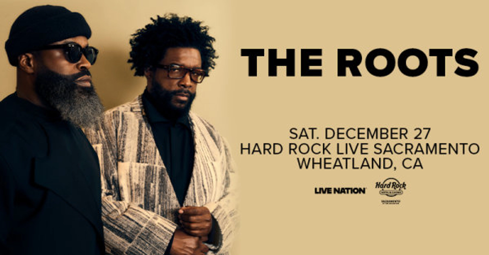 ENTER BELOW FOR A CHANCE TO WIN TICKETS TO THE ROOTS!!