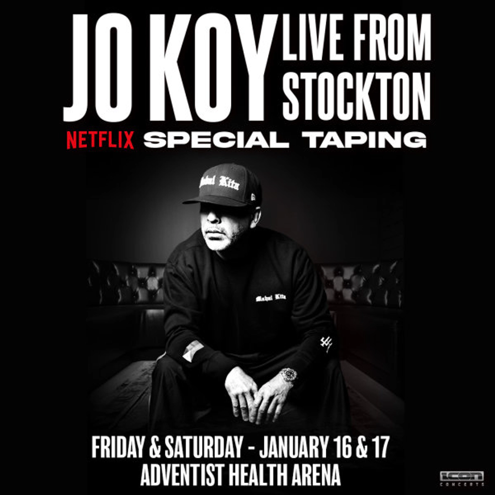 Mega100 Has Your Tickets to JO KOY'S Netflix Special Taping in Stockton!