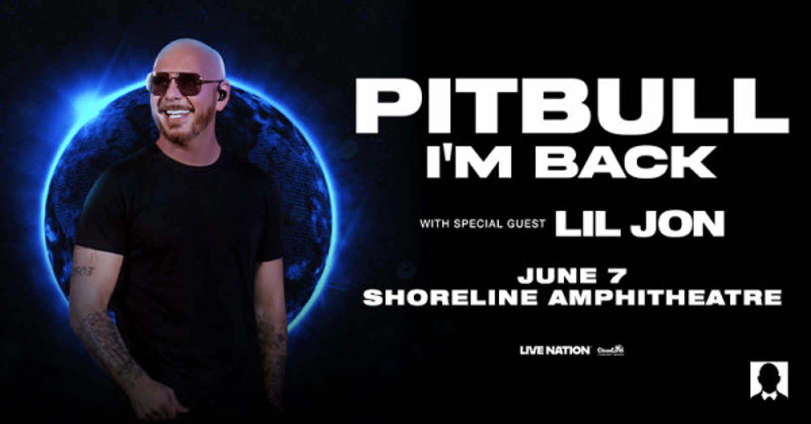 Enter for a chance to win tickets to Pitbull at the Shoreline Amphitheatre June 7th!!