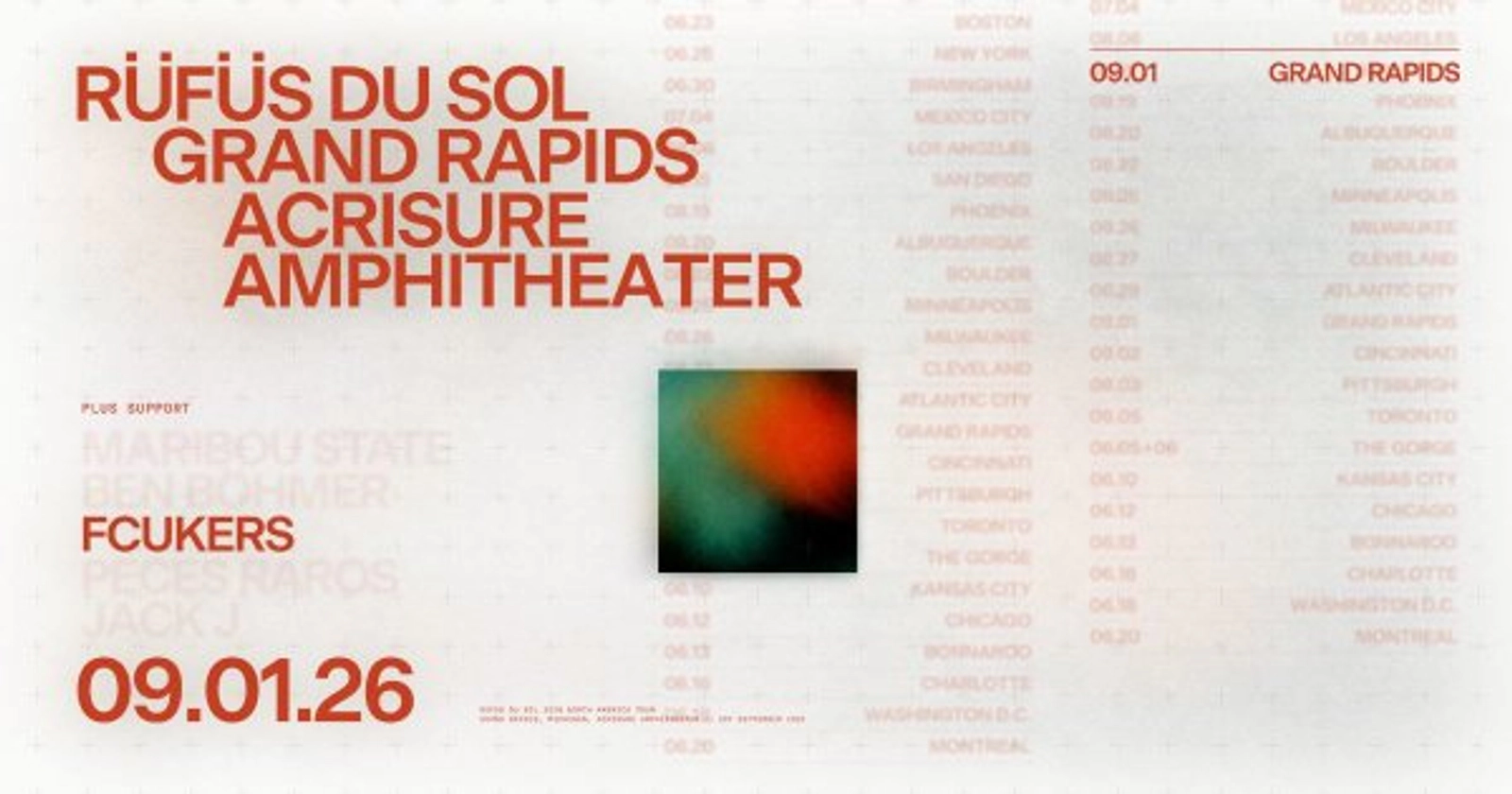 Win tickets to see Rufus Du Sol!