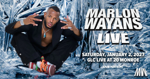 Win tickets to see Marlon Wayans Live!