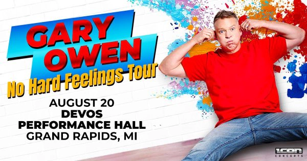 Win tickets to see Gary Owen!