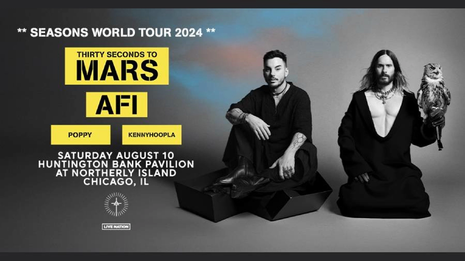 Win Tickets To Thirty Seconds To Mars Seasons World Tour 103.5 KISS