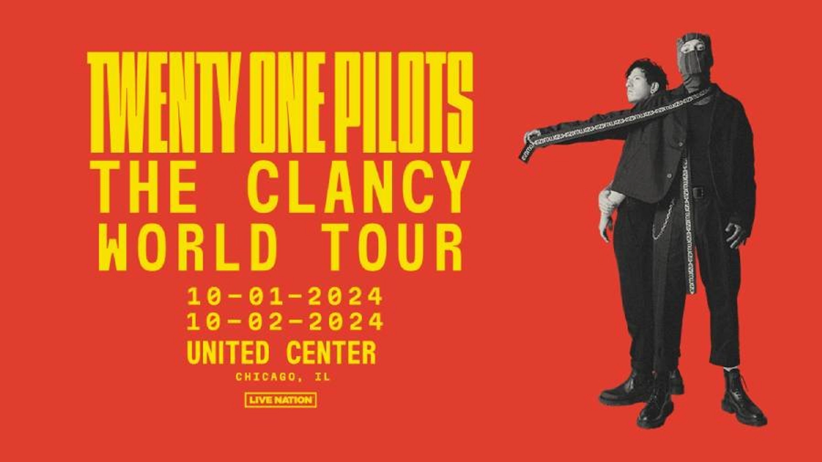 Win Tickets To Twenty One Pilots The Clancy World Tour 103.5 KISS