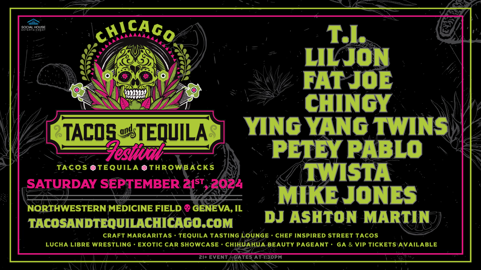 Win Tickets To 2024 Tacos and Tequila Festival CHI 103.5 KISS FM