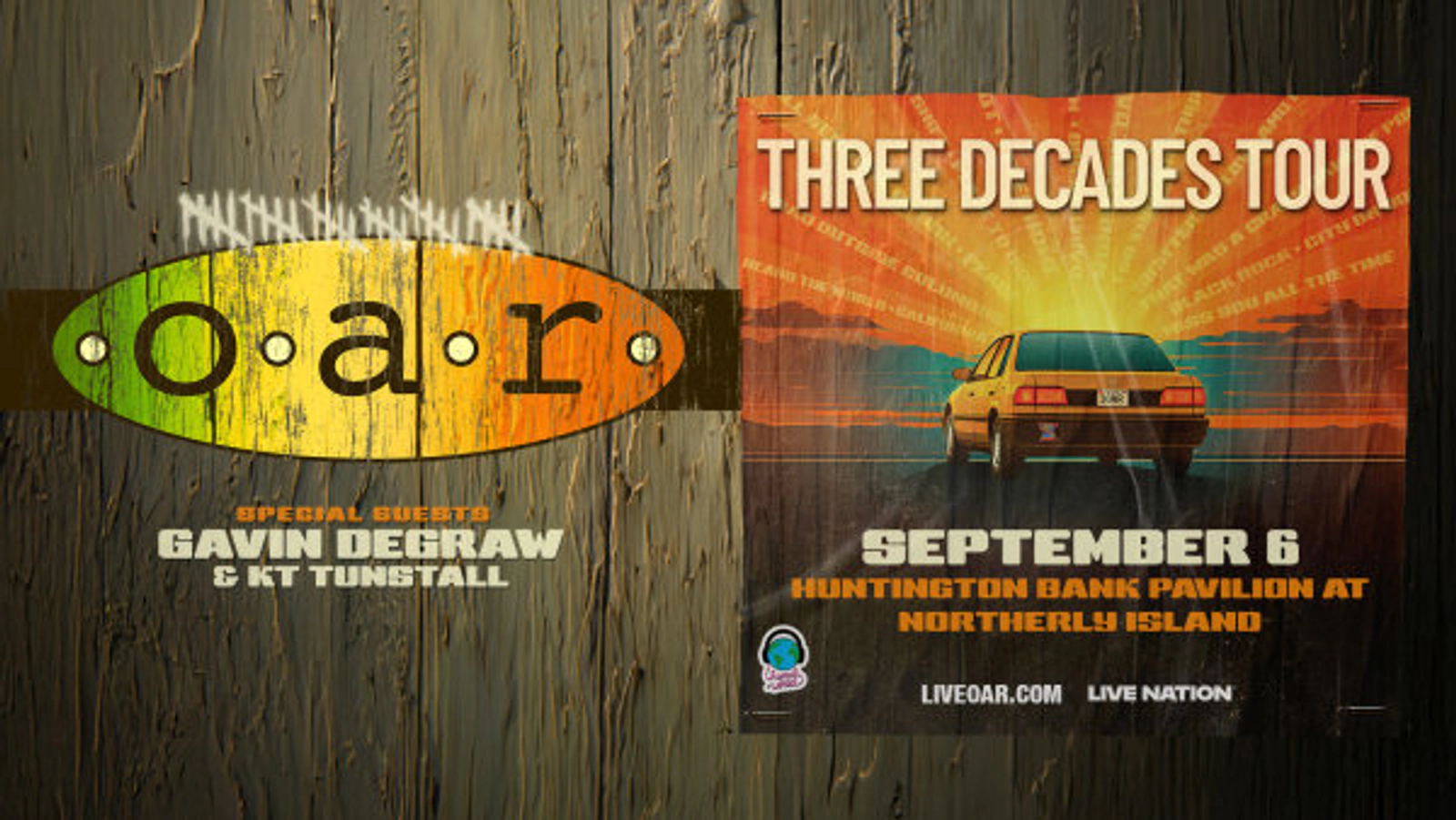 Win Tickets To O.A.R. Three Decades Tour