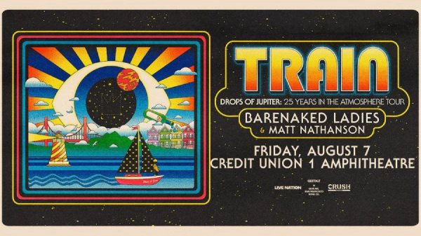 Win Tickets To TRAIN - Drops of Jupiter: 25 Years in the Atmosphere
