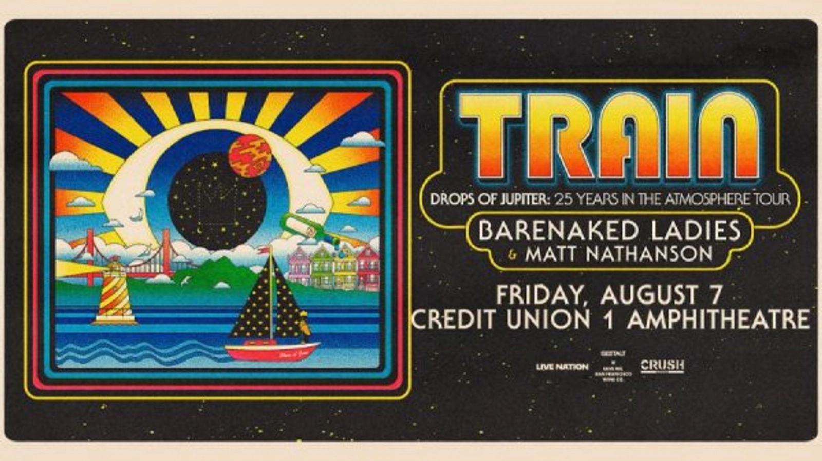 Win Tickets To TRAIN - Drops of Jupiter: 25 Years in the Atmosphere