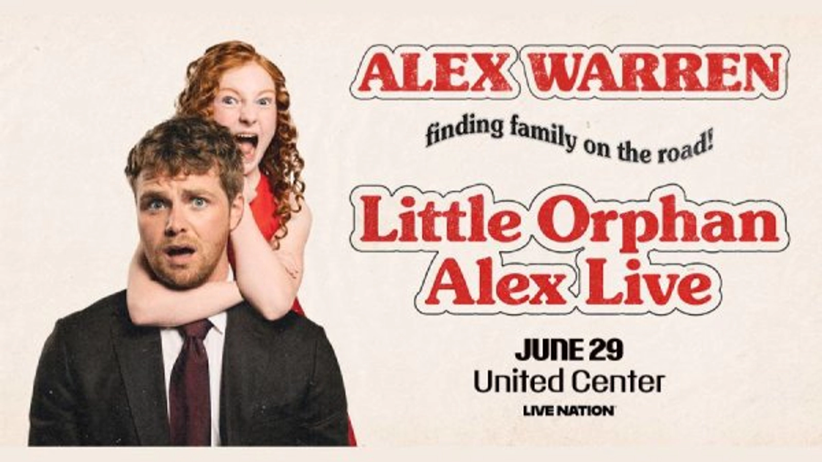 Win Tickets To Alex Warren Presents: Little Orphan Alex Live