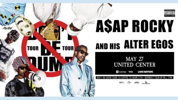 Win Tickets To A$AP Rocky - Don't Be Dumb World Tour