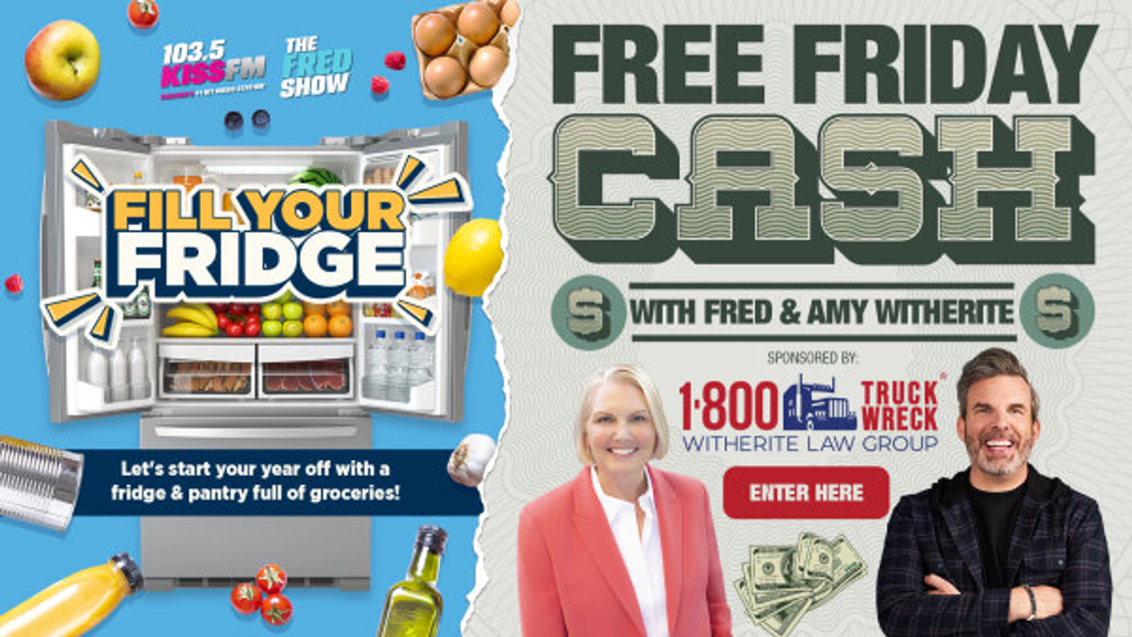 Let Us Fill Your Fridge With 1-800-TRUCK-WRECK