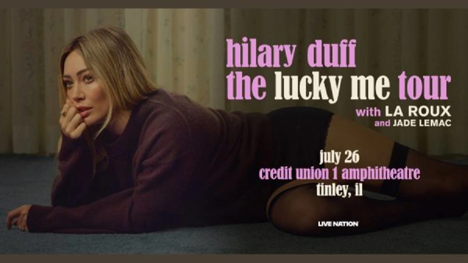 Win Tickets To Hilary Duff: the lucky me tour