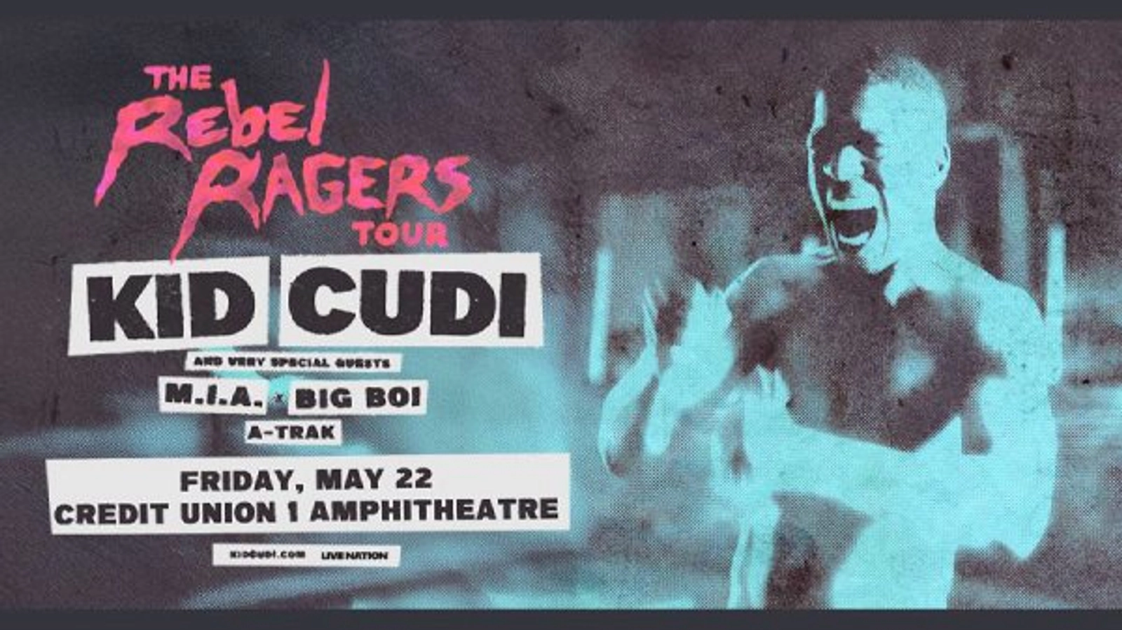 Win Tickets To KID CUDI PRESENTS: THE REBEL RAGERS TOUR 2026