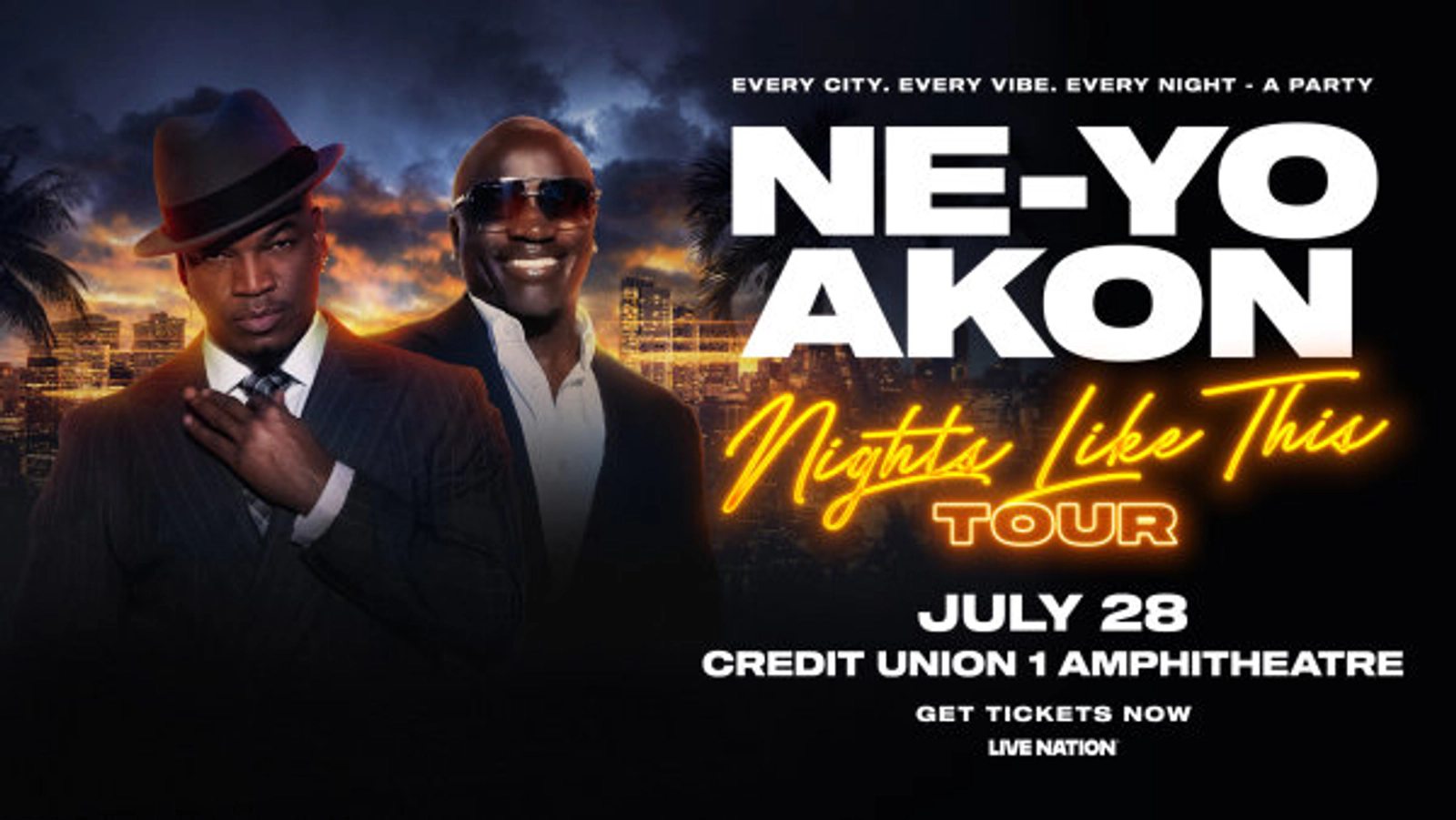 Win Tickets To NE-YO & AKON - Nights Like This Tour 2026