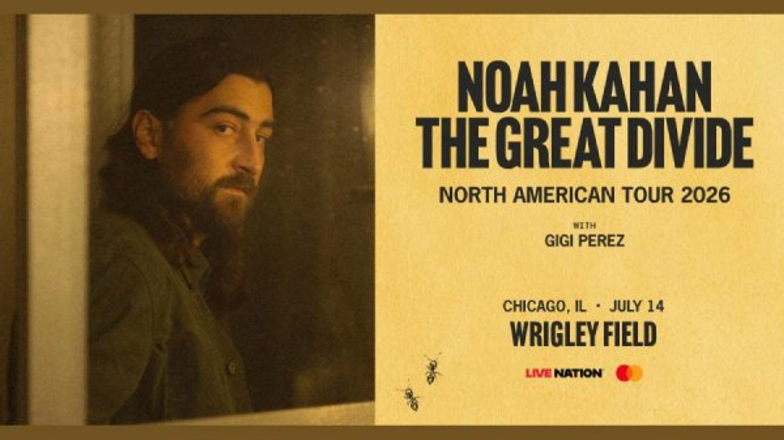 Win Tickets To Noah Kahan at Wrigley Field