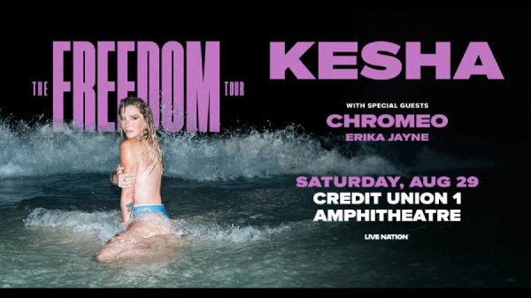 Win Tickets To Kesha: The Freedom Tour