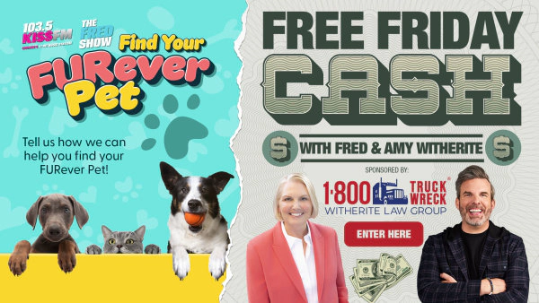 Get $1,000 For Your FURever Pet From 1-800-TRUCK-WRECK