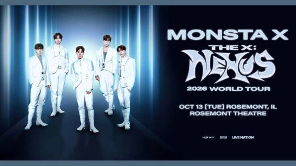 Win Tickets To 2026 MONSTA X WORLD TOUR [THE X : NEXUS] IN ROSEMONT