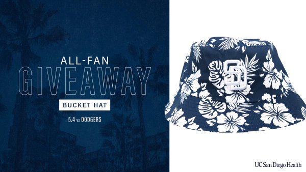  Padres All-Fan Giveaway: Bucket Hat - Thumbnail Image