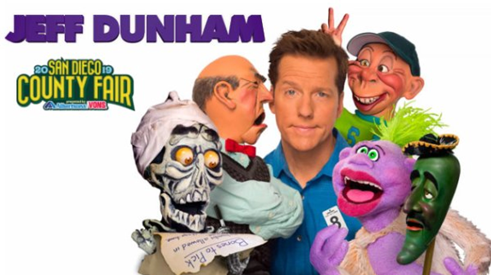 Win tickets to Jeff Dunham at San Diego County Fair - Thumbnail Image