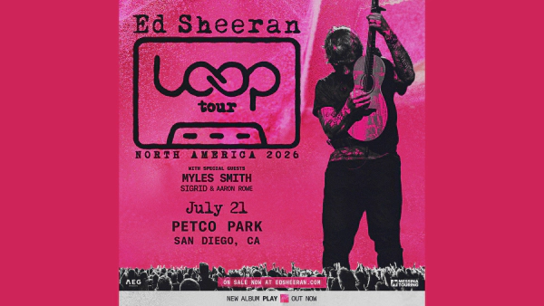 Win Tickets to see ED SHEERAN