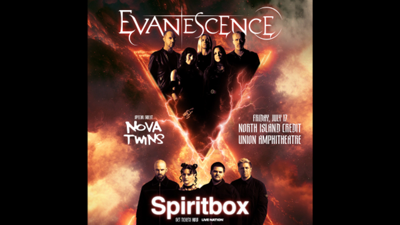 Win tickets to see Evanescence