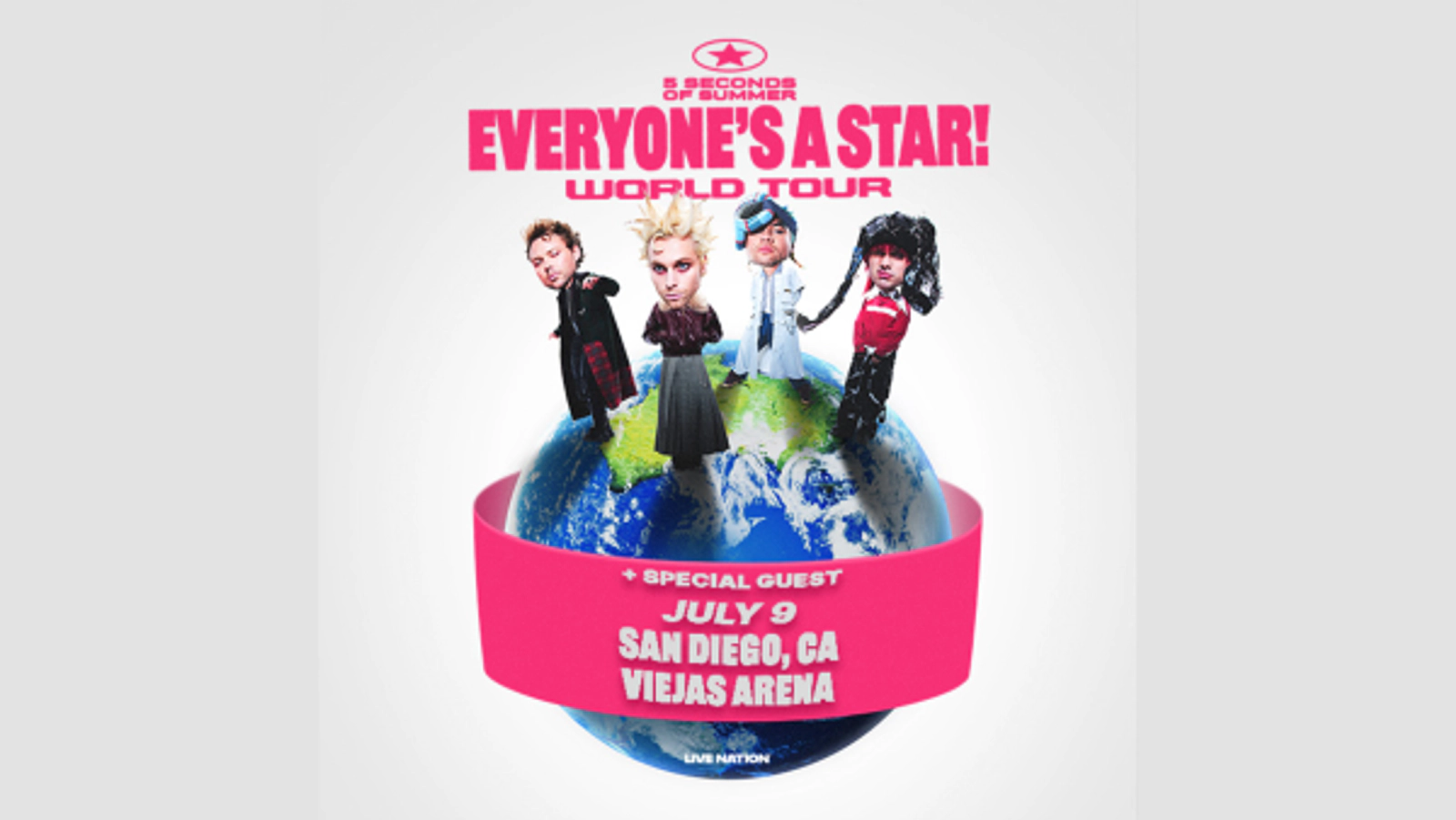 Win Tickets To see 5 Seconds of Summer