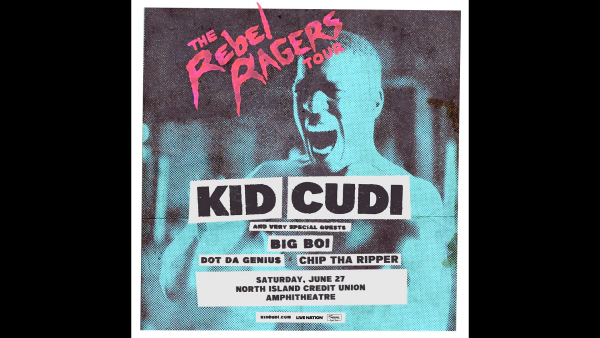 Win tickets to see Kid Cudi at North Island Credit Union Amphitheater on June 27