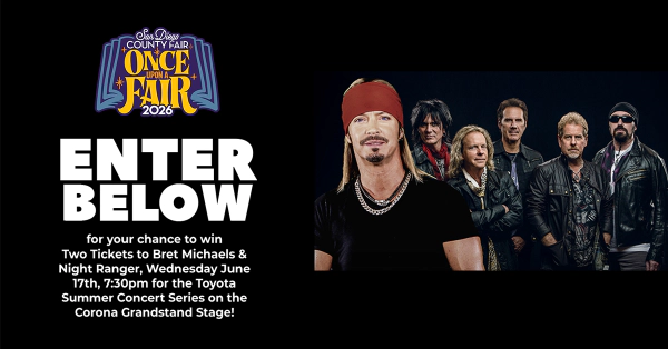 Enter To Win Two Tickets To Bret Michaels & Night Ranger!