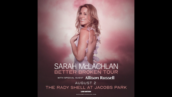 Win Tickets To See Sarah McLaughlin!