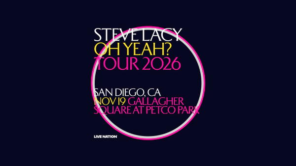 Win Tickets To See Steve Lacy at Gallagher Square at Petco Park on November 19th!