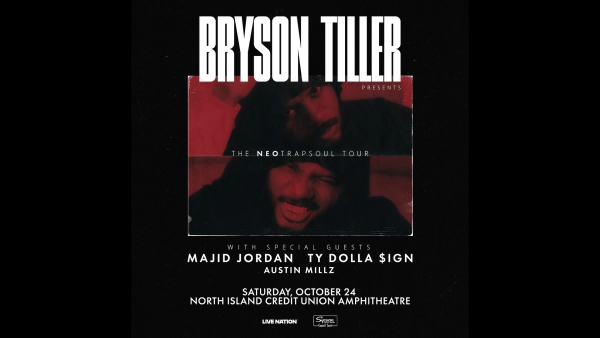 Win Tickets To See Bryson Tiller at The North Island Credit Union Amphitheater on October 24th!
