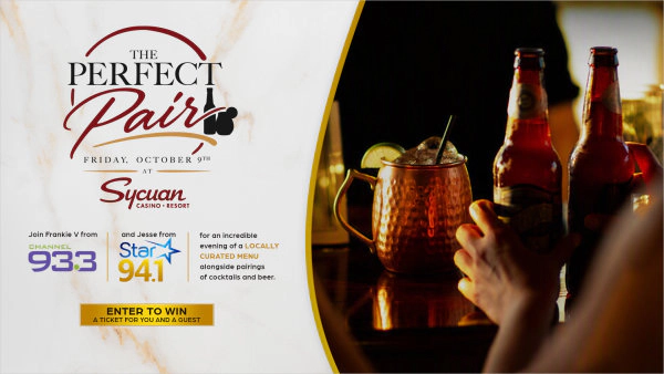 Win a pair of tickets to Perfect Pair at Sycuan Casino Resort