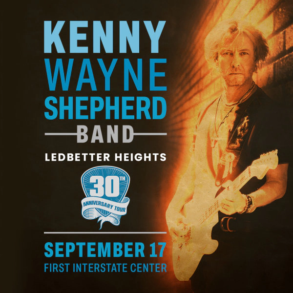 Kenny Wayne Sheperd Band's 30th Anniversary Tour Live at the First Interstate Center