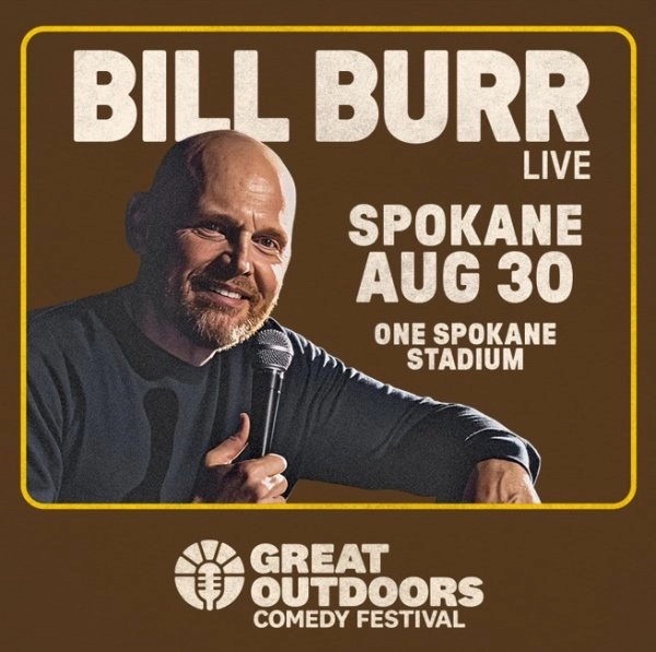 Bill Burr at the Great Outdoors Festival at the One Spokane Stadium