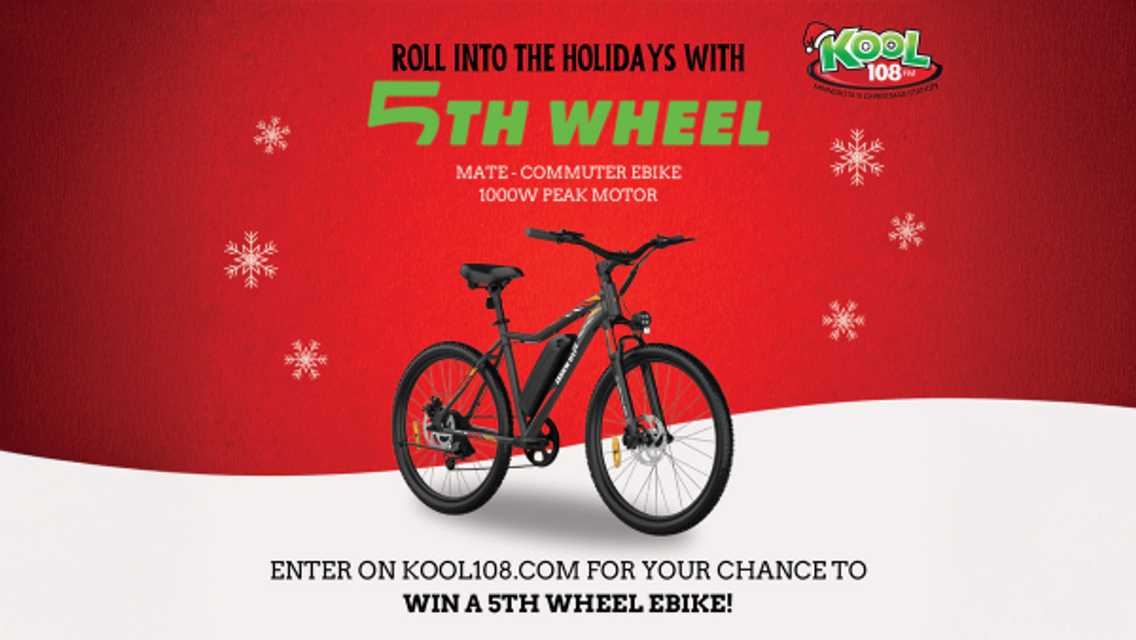 Win a Brand New Mate Commuter Ebike from 5th Wheel