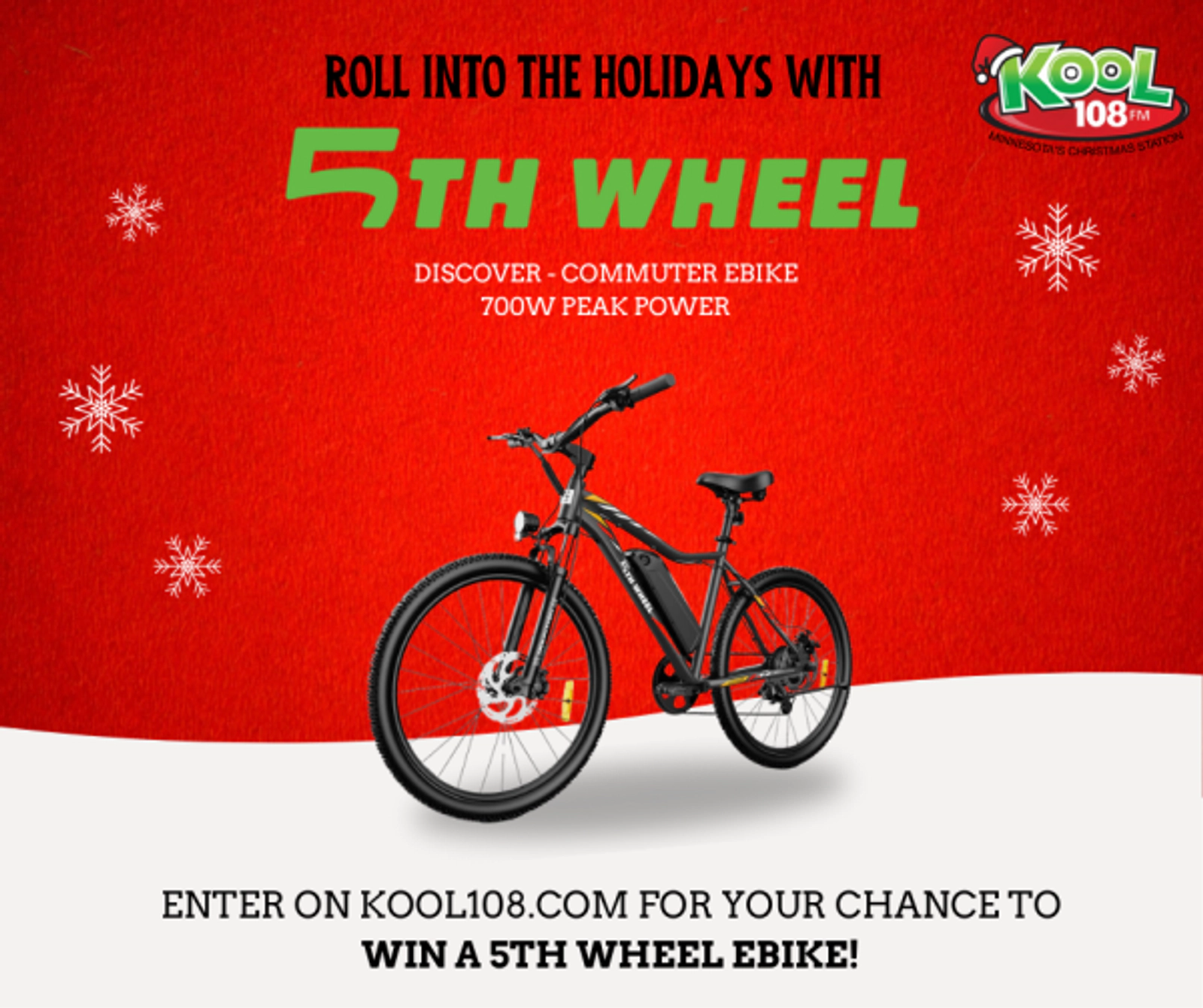 Win a Brand New Mate Commuter Ebike from 5th Wheel
