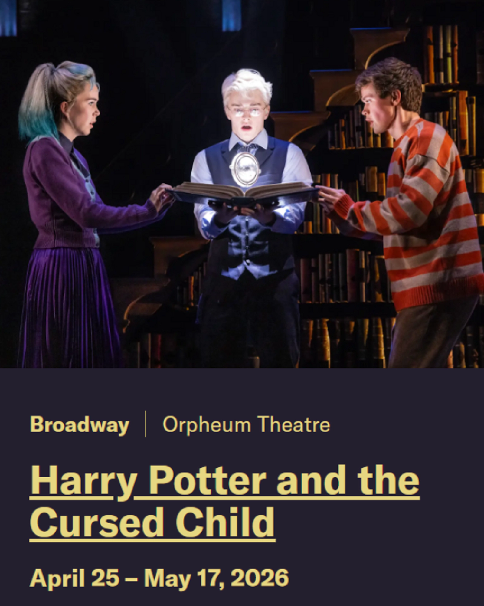 KOOL Christmas Stocking Stuffers: Win tickets to see Harry Potter and the Cursed Child