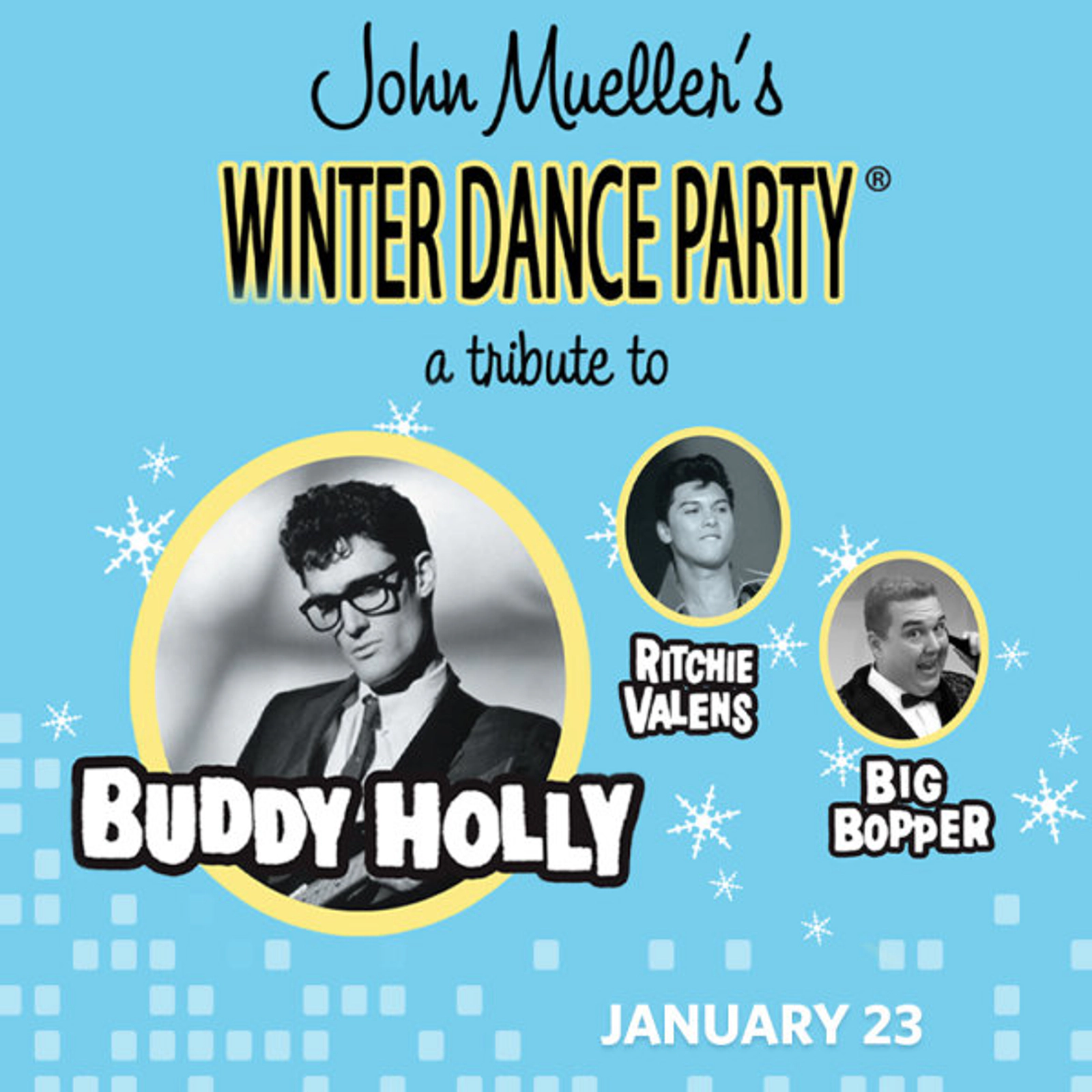 Win 2 tickets to John Mueller's Winter Dance Party at T.I. on Jan 23rd