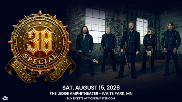 Win 38 Special Tickets At THE LEDGE AMPHITHEATER