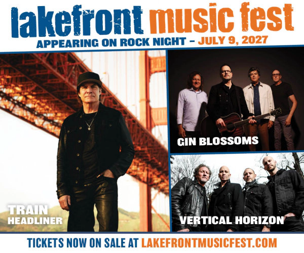 Sign up to win tickets to ROCK NIGHT at Lakefront Music Festival on Friday, July 9th