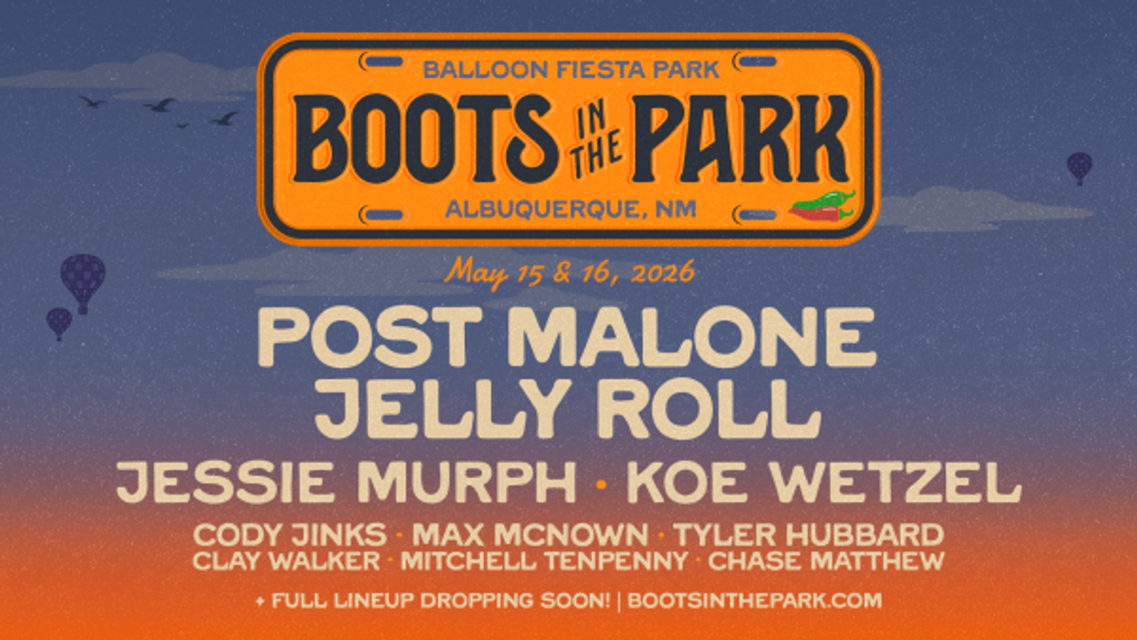 Win Tickets To See Post Malone & Jelly Roll at Boots in the Park!