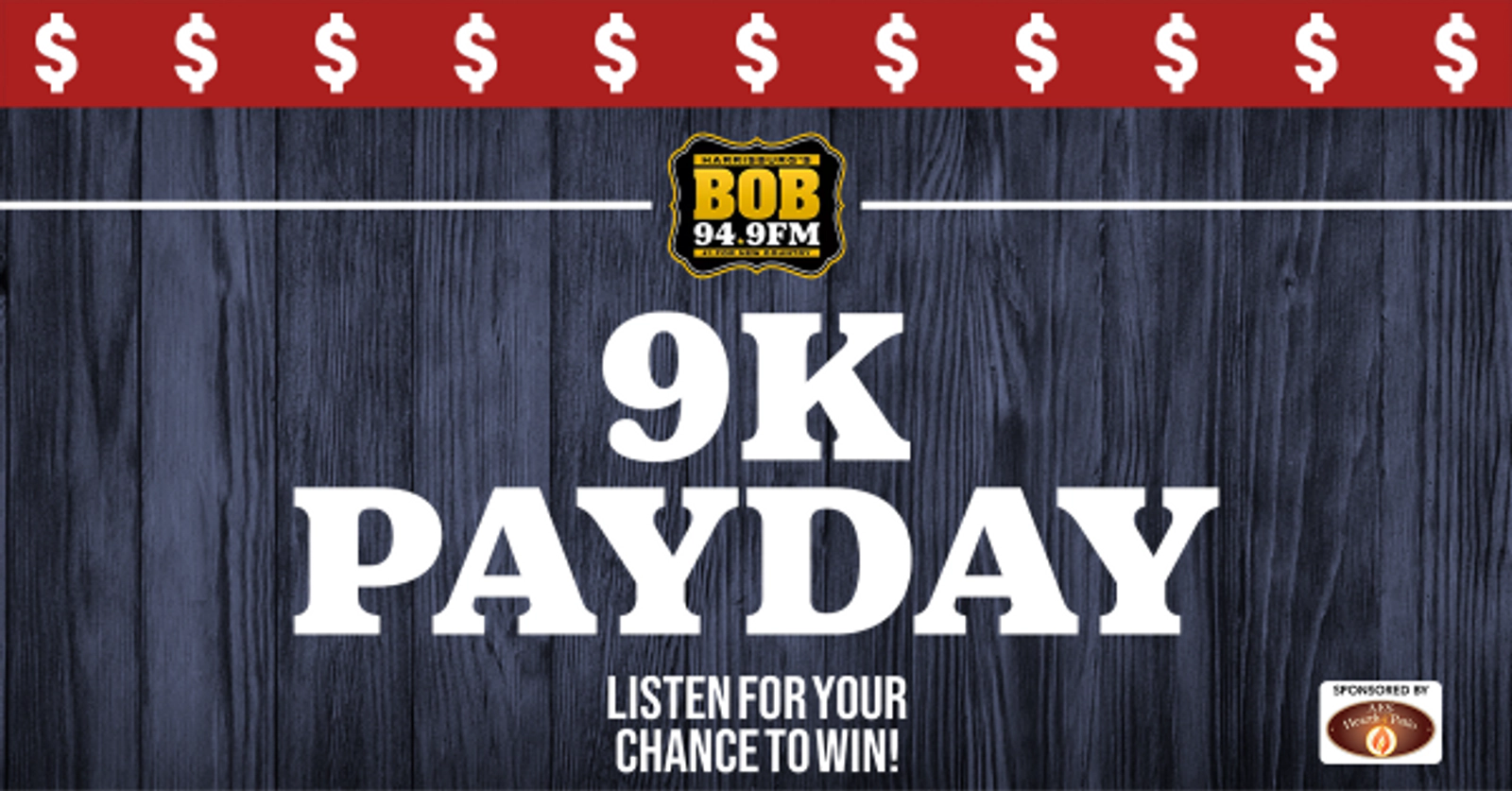 9k Payday On BOB 94.9