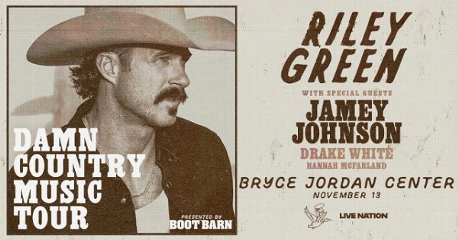 LAST CHANCE TO WIN RILEY GREEN TICKETS!