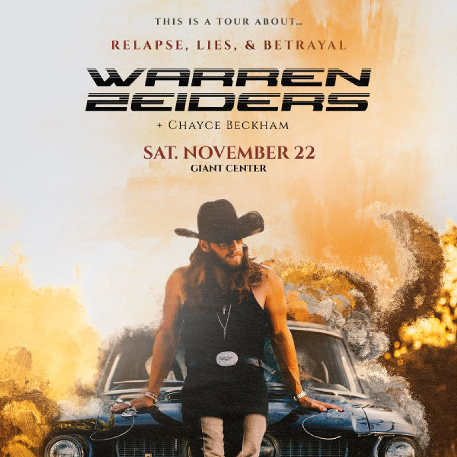 REGISTER TO WIN A WARREN ZEIDERS VIP EXPERIENCE!