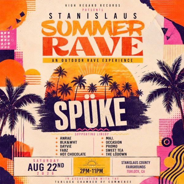 Win Passes to the Stanislaus Summer Rave at the Fairgrounds on Aug. 22nd!