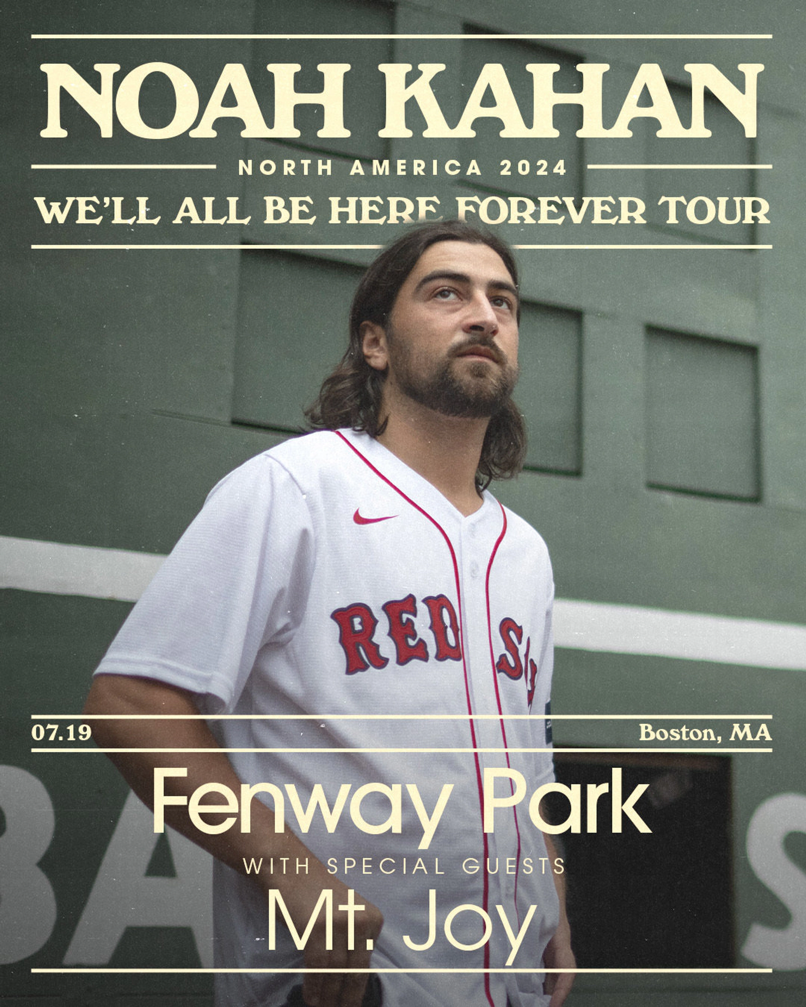 Noah Kahan at Fenway Park Kiss 108 Kiss 108