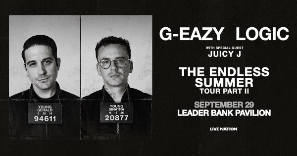 Logic & G-Eazy at Leader Bank Pavilion