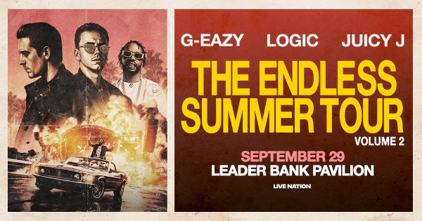 Logic & G-Eazy at Leader Bank Pavilion